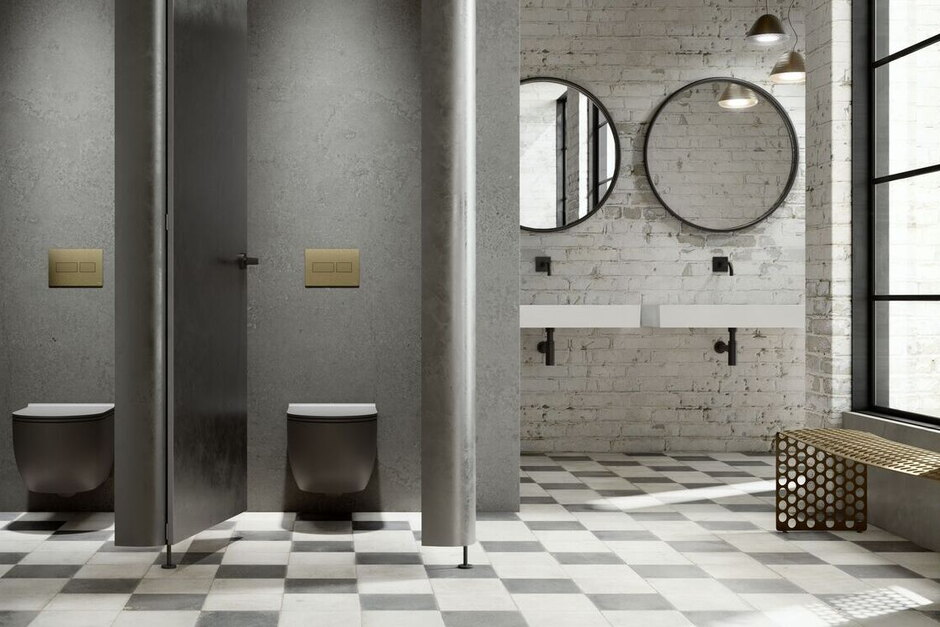 TECEsolid setzt neue Design-Standards – sowohl im öffentlichen und halböffentlichen Raum als auch im Privatbad.