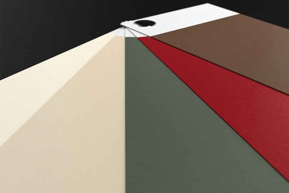 Keramikfarben Farbfächer