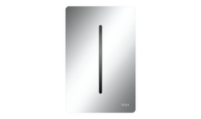 TECEfilo-Solid Urinal-Betätigungsplatte mit elektronischer Auslösung in Chrom glänzend (Als 230V-Netzvariante und mit 7,2V Batterie)