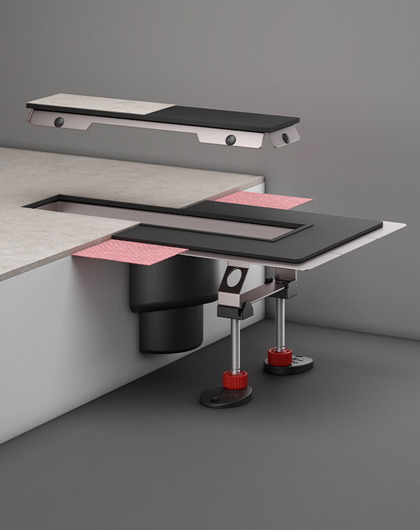 TECEdrainline Flüssigböden