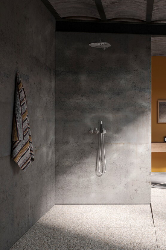 Die neue Duschrinne TECEdrainway ist trotz ihres dezenten Auftretens ein Highlight in jedem Bad